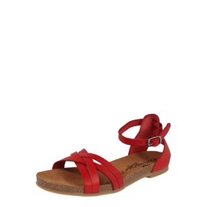 COSMOS COMFORT Páskové sandály  červená
