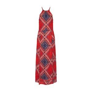 Superdry Šaty 'BOHO MAXI DRESS'  karmínově červené