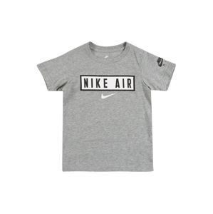 Nike Sportswear Tričko 'NIKE AIR BOX S/S TEE'  šedý melír