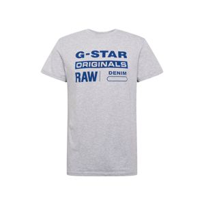 G-Star RAW Tričko 'Graphic 8'  šedá