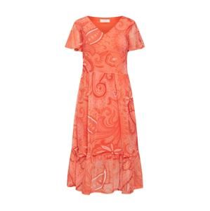 Cream Letní šaty 'Lina'  oranžová / tmavě oranžová