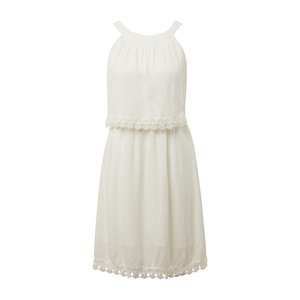 TOM TAILOR DENIM Letní šaty 'mini dress crochet lace'  bílá