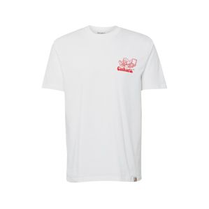 Carhartt WIP Tričko 'Bene'  bílá / červená