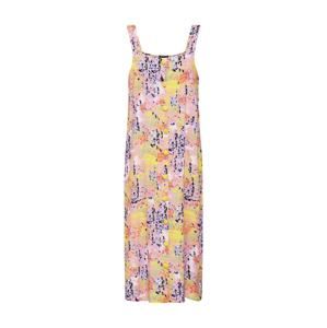 Noisy may Letní šaty 'SARA'  modrá / žlutá / pink / bílá