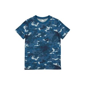 PUMA Funkční tričko  námořnická modř / petrolejová / světle šedá / šedý melír