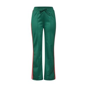 NA-KD Kalhoty 'striped wide pants'  zelená