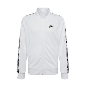 Nike Sportswear Přechodná bunda 'JDI JKT PK TAPE'  černá / bílá