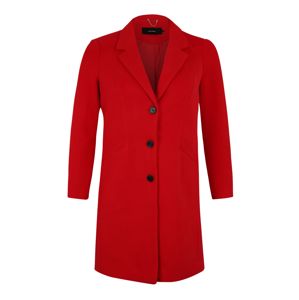 Vero Moda Curve Přechodný kabát 'CALA CINDY'  červená