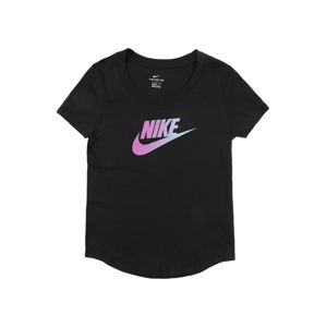 Nike Sportswear Tričko 'G SCOOP FUTURA'  fialová / černá