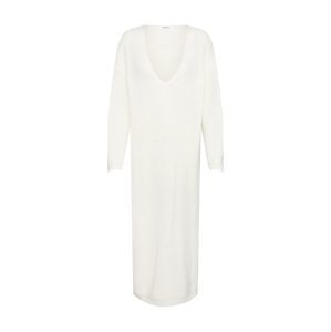 GLAMOROUS Úpletové šaty  bílá