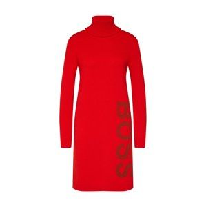 BOSS Úpletové šaty 'Wabellettas'  červená