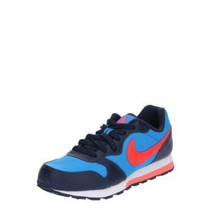 Nike Sportswear Tenisky 'MD Runner 2'  modrá / tmavě modrá / světle červená