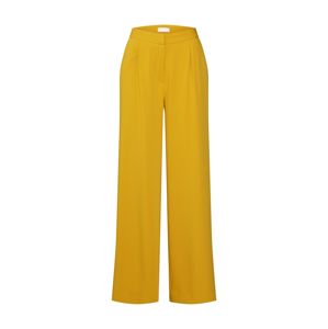 2NDDAY Kalhoty se sklady v pase 'Megan'  žlutá