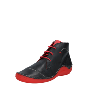COSMOS COMFORT Šněrovací boty  černá / červená