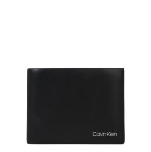 Calvin Klein Peněženka 'Exec 5cc + Coin'  černá