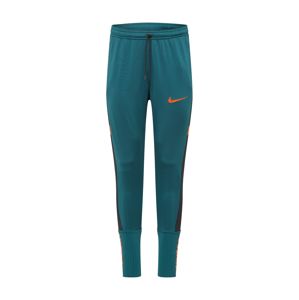 NIKE Sportovní kalhoty  pastelová modrá / černá / oranžová