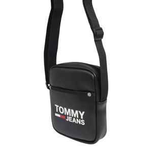 Tommy Jeans Taška přes rameno 'TJM COOL CITY MINI REPORTER PU'  černá