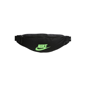 Nike Sportswear Ledvinka 'Heritage'  svítivě zelená / černá