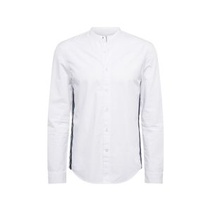 KIOMI Košile 'Placket Tape Shirt'  černá / bílá