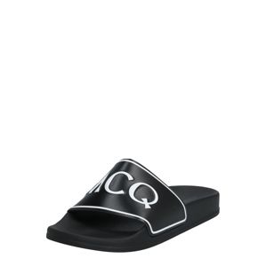 McQ Alexander McQueen Pantofle 'INFINITY'  bílá / černá