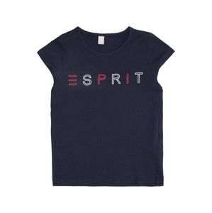 ESPRIT Tričko  námořnická modř / červená / bílá