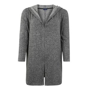 Tom Tailor Women + Kardigan 'sweatjacket cosy fabric'  šedý melír