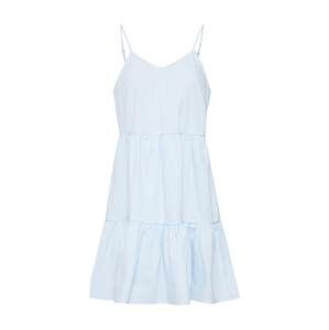 VERO MODA Letní šaty 'VMJANE ABK SINGLET DRESS'  modrá / bílá