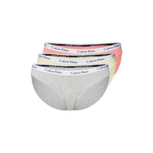 Calvin Klein Underwear Kalhotky  růžová / žlutá / šedý melír