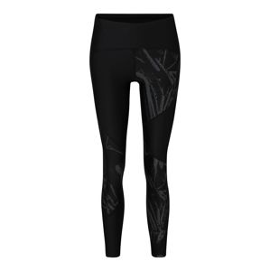 NIKE Sportovní kalhoty ' SPEED TGHT 7_8 FL PR'  tmavě šedá / černá