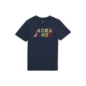 Jack & Jones Junior Tričko 'SWIGGLE'  noční modrá / mix barev