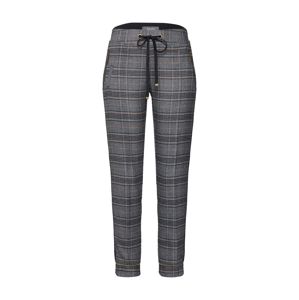 MOS MOSH Kalhoty 'Levon Milano'  tmavě šedá / šedý melír / černá