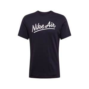 Nike Sportswear Tričko 'Air 1'  černá / bílá