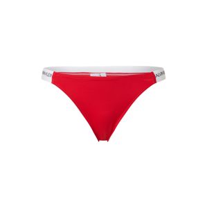 Calvin Klein Swimwear Spodní díl plavek 'CHEEKY BIKINI'  červená