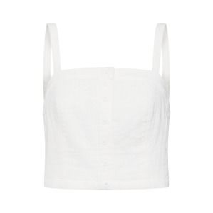 Review Top 'CROPPED SMOCK BL'  offwhite