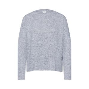 JACQUELINE de YONG Oversized tričko 'ASTA TREATS'  světle šedá / šedý melír